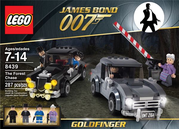 Fausse boite LEGO James Bond.