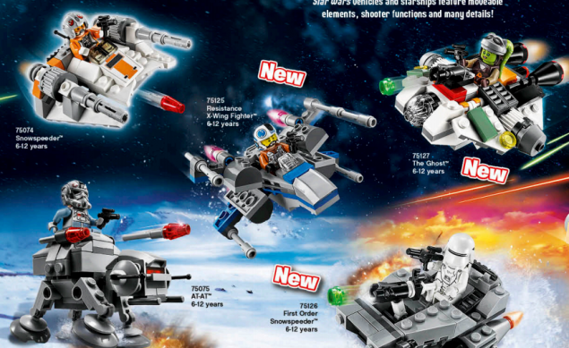 Nouveautés LEGO Star Wars 2016
