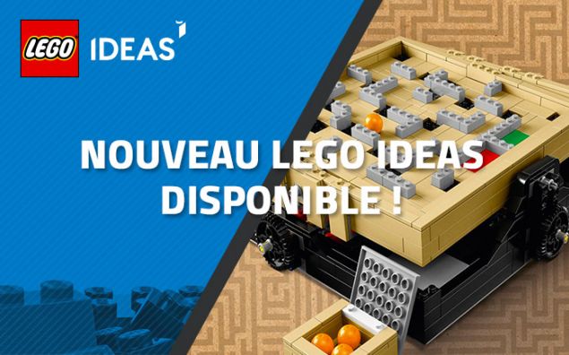 Nouveau LEGO Ideas Labyrinthe 21305 disponible !