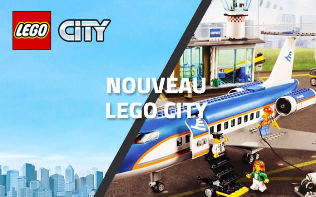 LEGO City 60104 Airport, le terminal !
