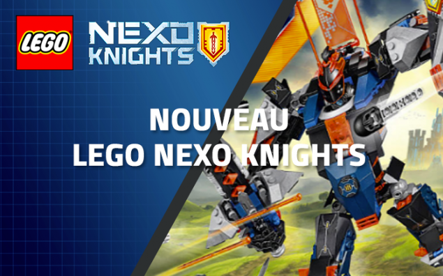 Nouveau LEGO Nexo Knights 70326 : The Black Knight Mech