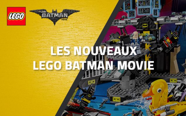 Les nouveaux LEGO Batman Movie