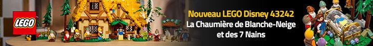 Nouveau LEGO Disney 43242 La Chaumière de Blanche-Neige et des Sept Nains