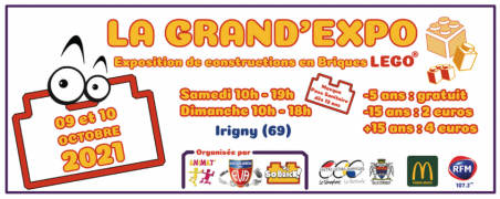 Exposition LEGO Irigny (69540) - Expo LEGO So Brick Irigny 2021