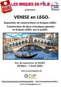 Exposition LEGO Le Grand-Quevilly (76120) - Expo LEGO Venise en LEGO Rouen 2024