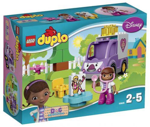 LEGO Duplo 10605 Rosie l'ambulance de Docteur La Peluche
