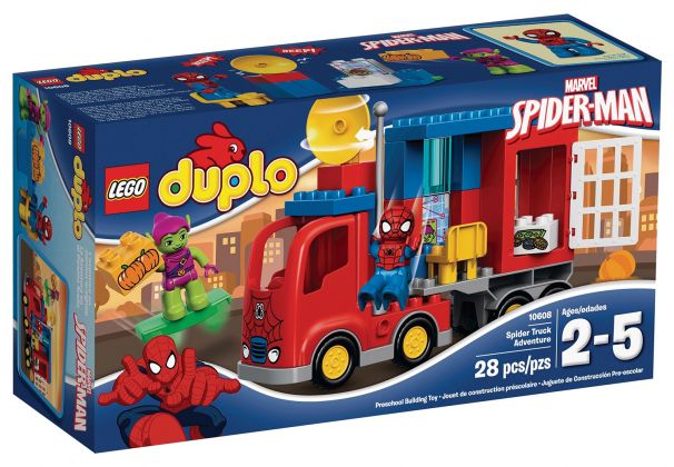 LEGO Duplo 10608 L'aventure de Spider-Man en camion araignée