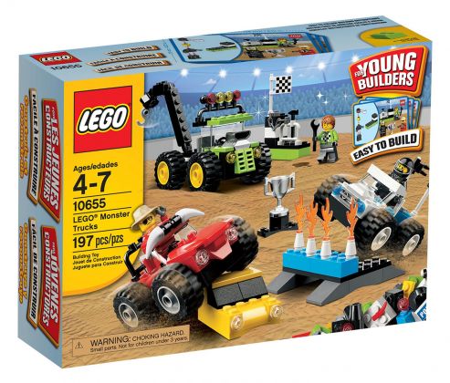 LEGO Juniors 10655 Ensemble de Monster Trucks