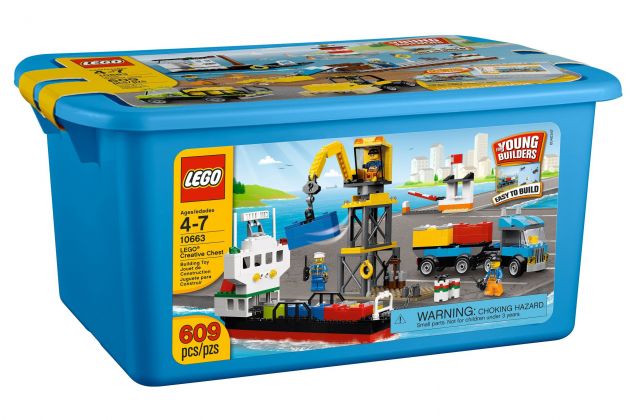 LEGO Juniors 10663 Boîte de construction du port