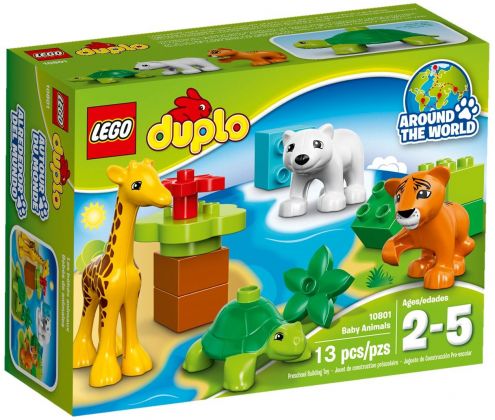 LEGO Duplo 10801 Les bébés animaux du monde