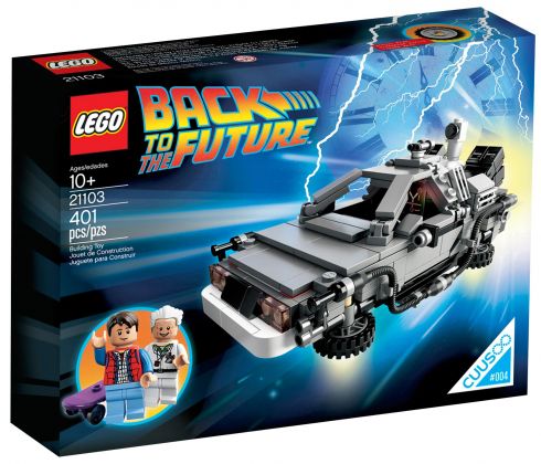 LEGO Ideas 21103 La DeLorean à voyager dans le temps