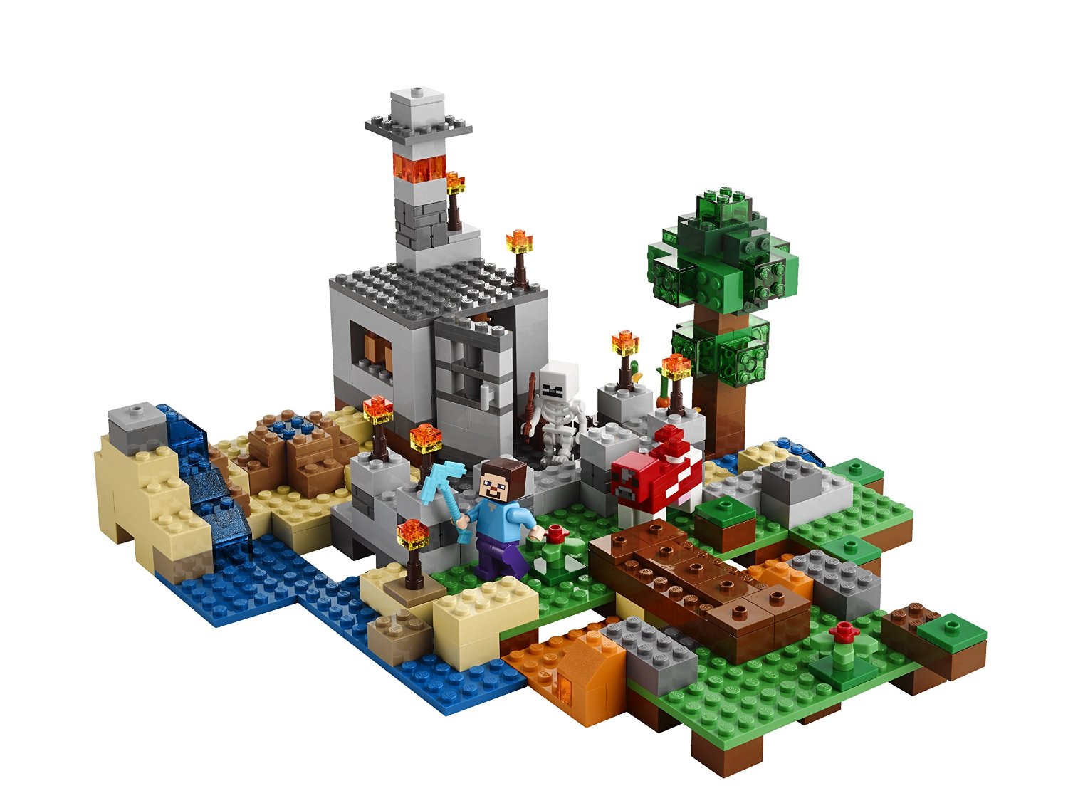LEGO Minecraft 21116 pas cher La boîte de construction
