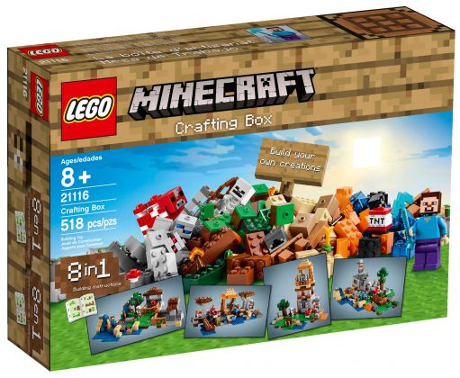 LEGO Minecraft 21116 La boîte de construction