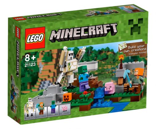 LEGO Minecraft 21123 Le Golem de fer