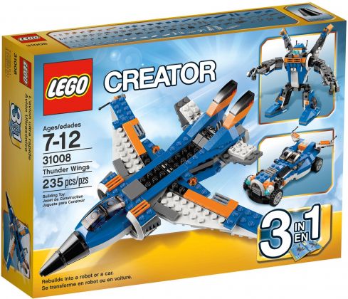 LEGO Creator 31008 L'avion de chasse