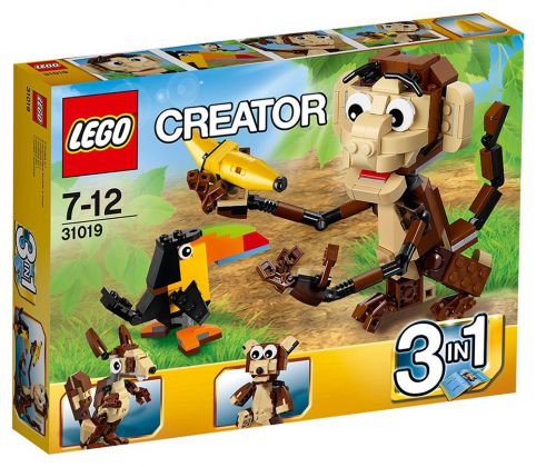 LEGO Creator 31019 Les animaux de la forêt