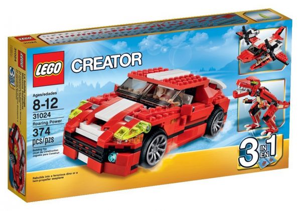 LEGO Creator 31024 Le bolide rouge
