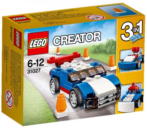 LEGO Creator 31027 Le bolide bleu