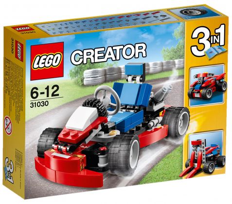 LEGO Creator 31030 Le kart rouge