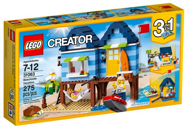 LEGO Creator 31063 Les vacances à la plage