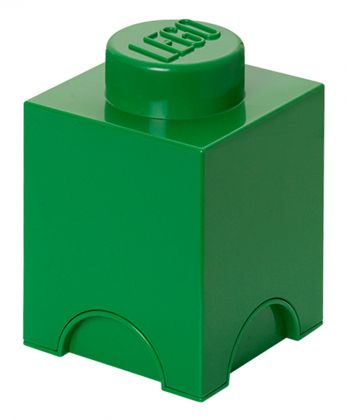 LEGO Rangements 40011734 Brique de rangement verte 1 plot