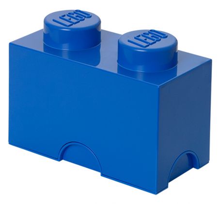 LEGO Rangements 40021731 Brique de rangement bleue 2 plots
