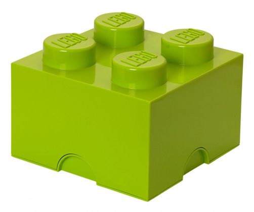 LEGO Rangements 40031220 Brique de rangement verte claire 4 plots