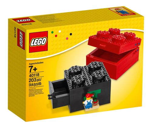 LEGO Saisonnier 40118 Boîte en briques à construire 2x2