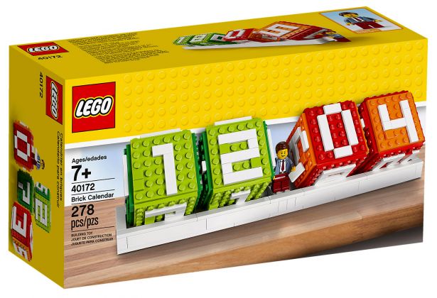 LEGO Objets divers 40172 Calendrier en briques LEGO