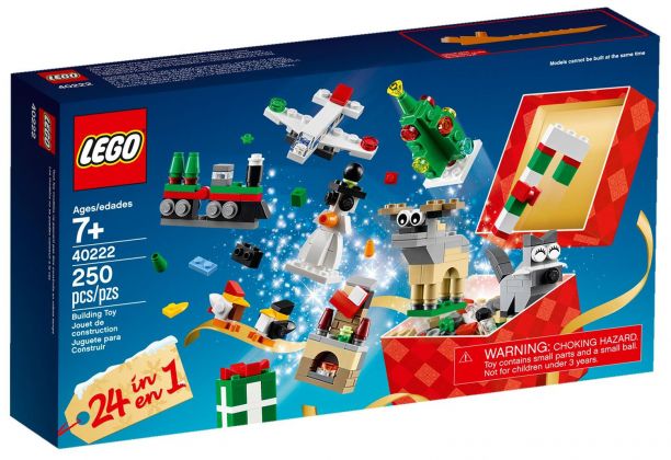 LEGO Saisonnier 40222 Jeu de 24 constructions de Noël