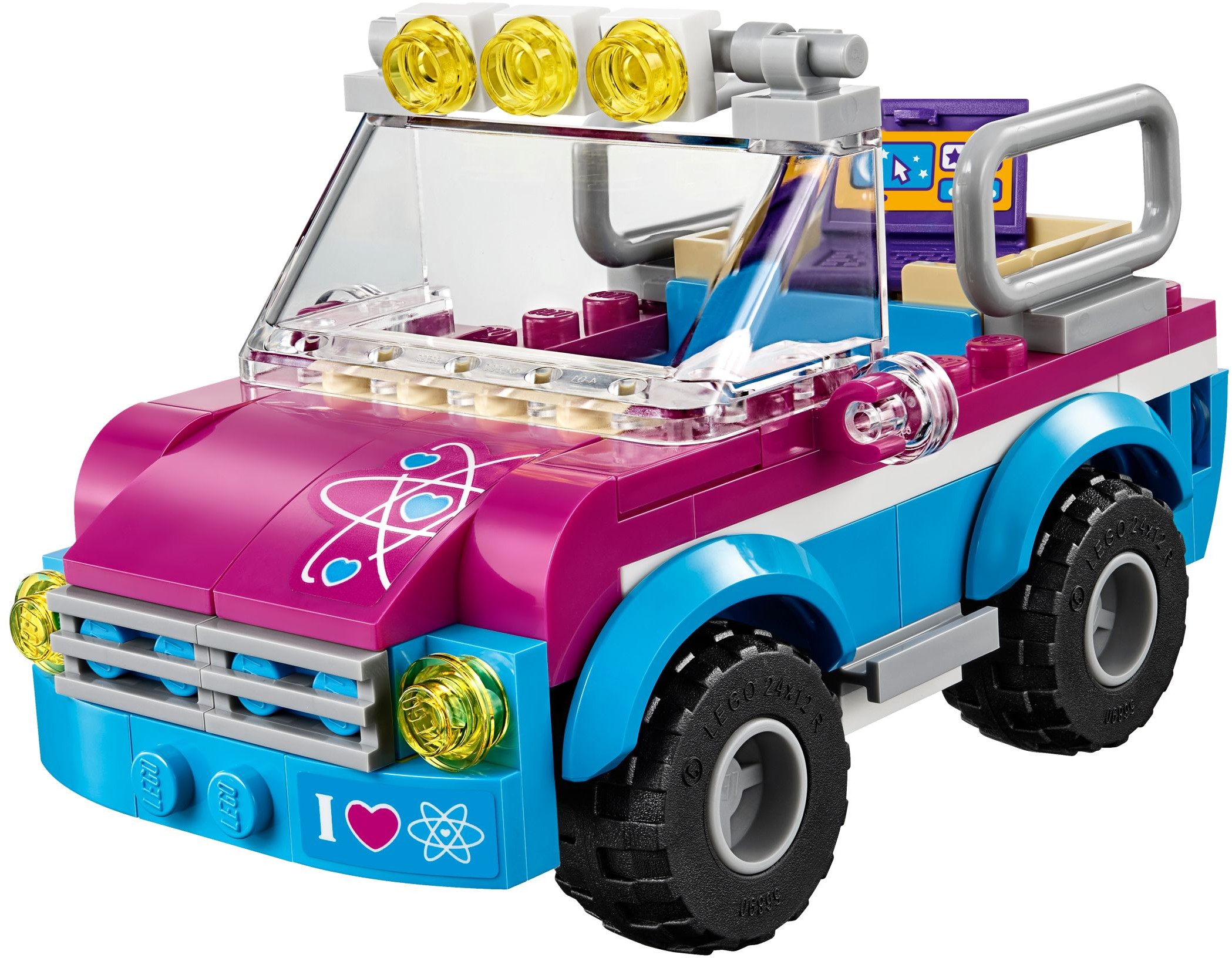 LEGO Friends 41116 pas cher - La voiture d'exploration d'Olivia