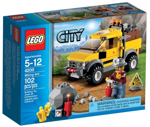 LEGO City 4200 Le 4x4 de la mine
