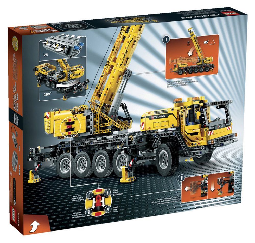 LEGO Technic 42009 pas cher - Grue mobile MK II
