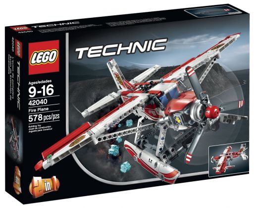 LEGO Technic 42040 L'avion des pompiers