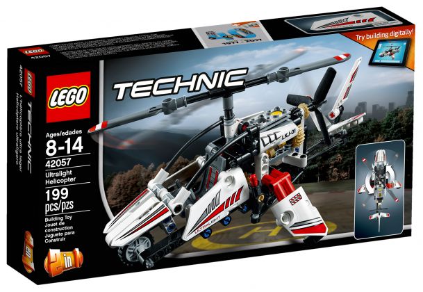 LEGO Technic 42057 L'hélicoptère ultra-léger
