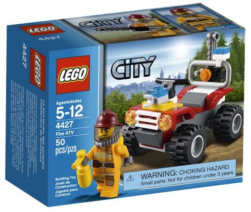 LEGO City 4427 Le 4x4 des pompiers en foret
