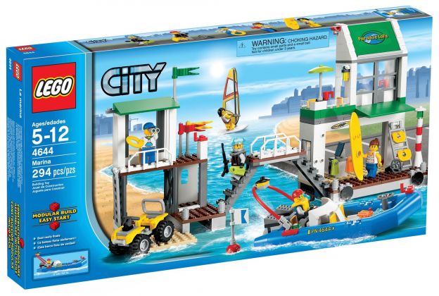 LEGO City 4644 Le port de plaisance