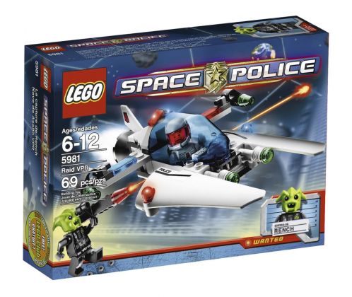 LEGO Space Police 5981 La Capture de Rench