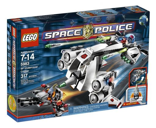 LEGO Space Police 5983 Le vaisseau secret de la police de l’espace