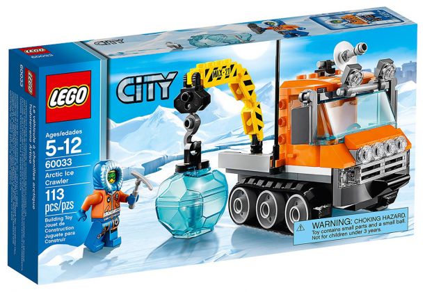 LEGO City 60033 Le véhicule à chenille arctique