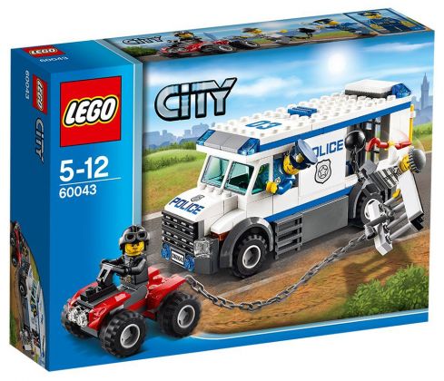 LEGO City 60043 Le transport du prisonnier
