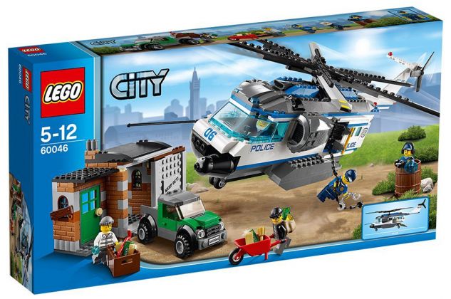 LEGO City 60046 L'intervention de l'hélicoptère en forêt