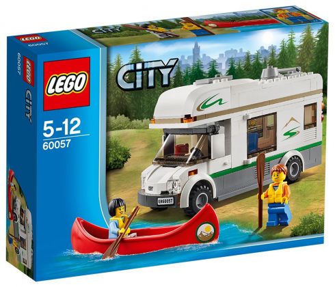 LEGO City 60057 Le camping-car et son canoë