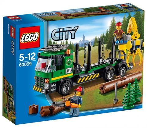 LEGO City 60059 Le camion forestier