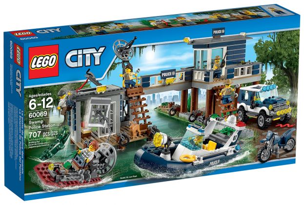 LEGO City 60069 Le poste de police des marais