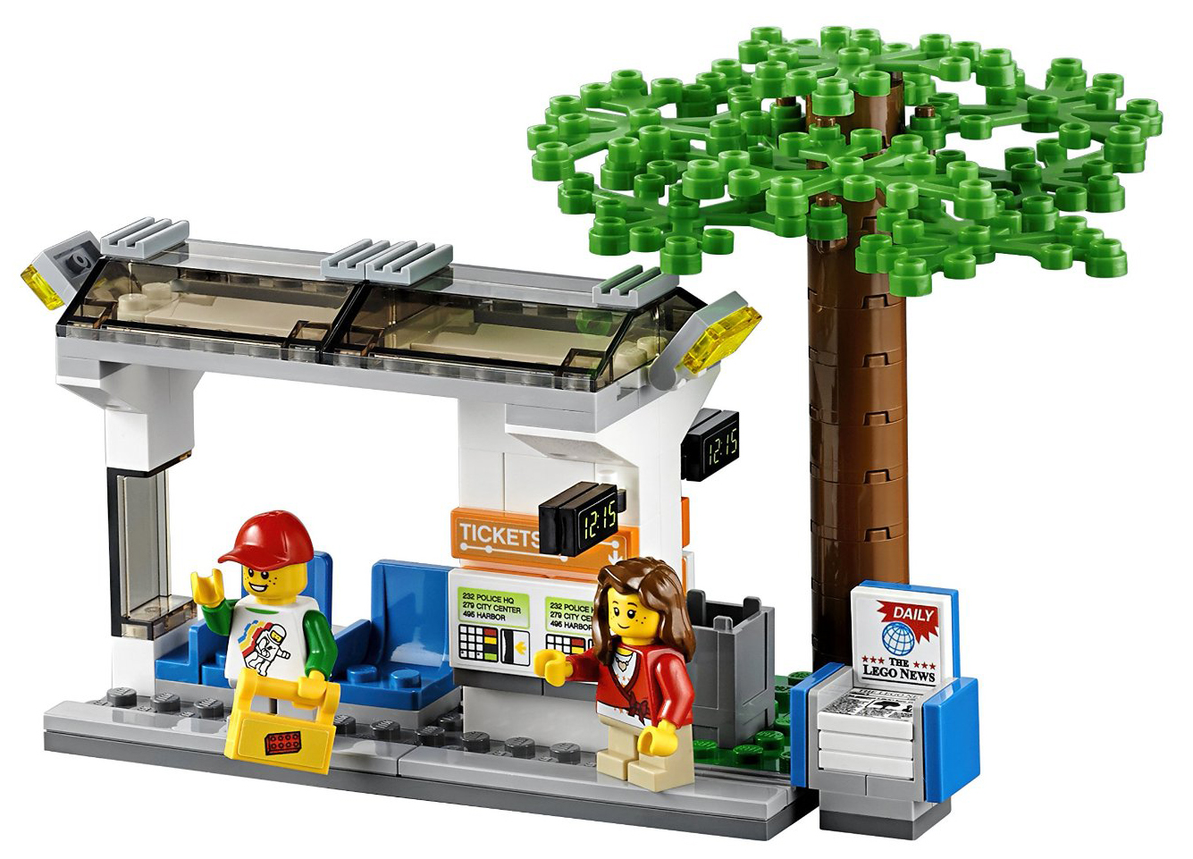 LEGO City 60097 pas cher - Le centre ville