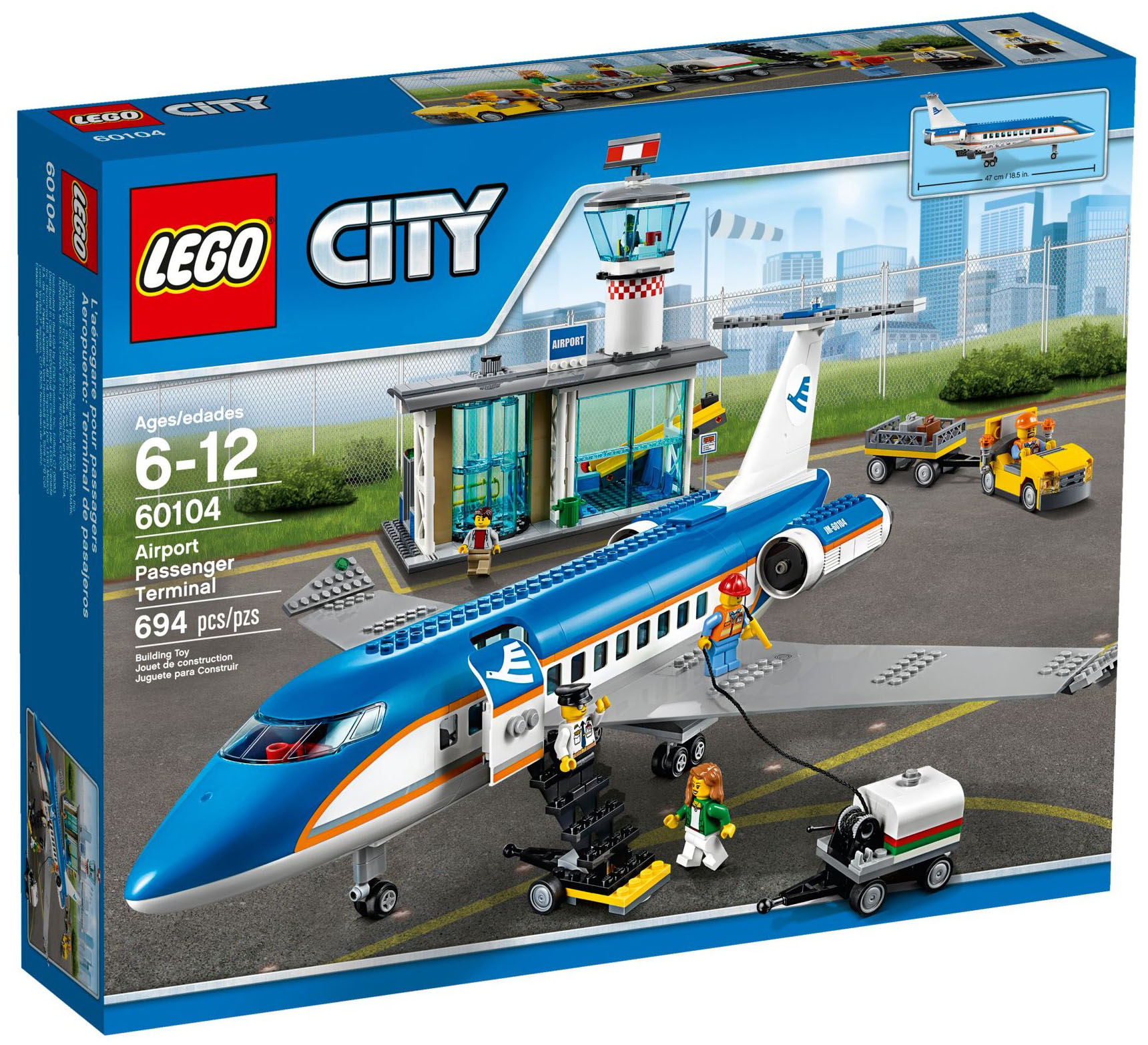 LEGO City 60104 pas cher Le terminal pour passagers