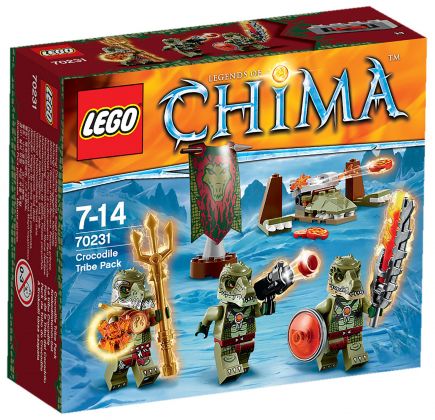 LEGO Chima 70231 La tribu Crocodile
