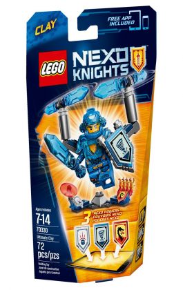 LEGO Nexo Knights 70330 Clay l'Ultime chevalier