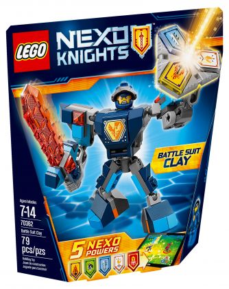 LEGO Nexo Knights 70362 La super armure de Clay
